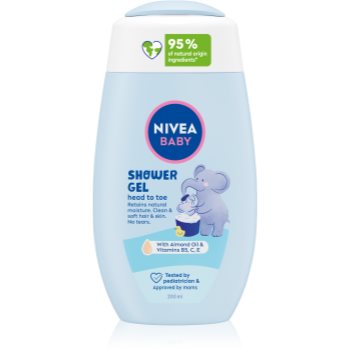 NIVEA BABY gel de dus pentru corp si par - imagine 2